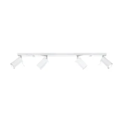 Aplique de techo RING 4L blanco, GU10