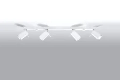 Aplique de techo RING 4L blanco, GU10