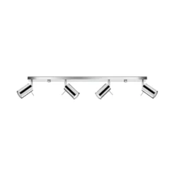 Aplique de techo RING 4L cromo, GU10