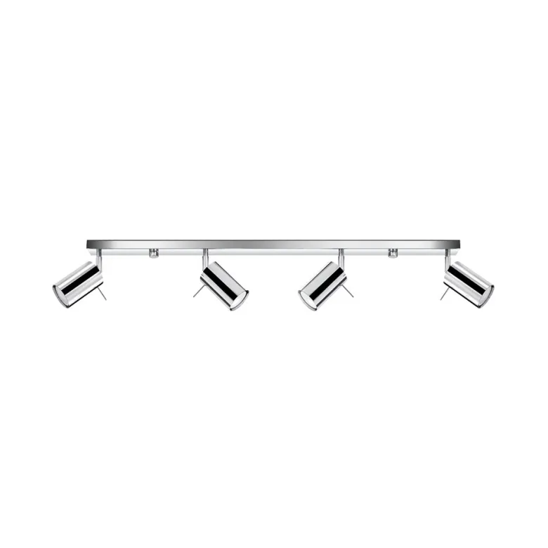 Aplique de techo RING 4L cromo, GU10