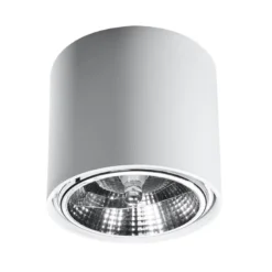 Aplique de techo TIUBE blanco, GU10