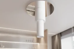 Aplique de techo TVROR blanco, E27