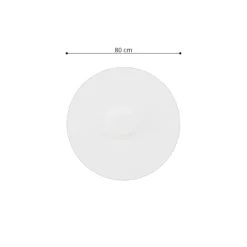Aplique de techo TVROR blanco, E27