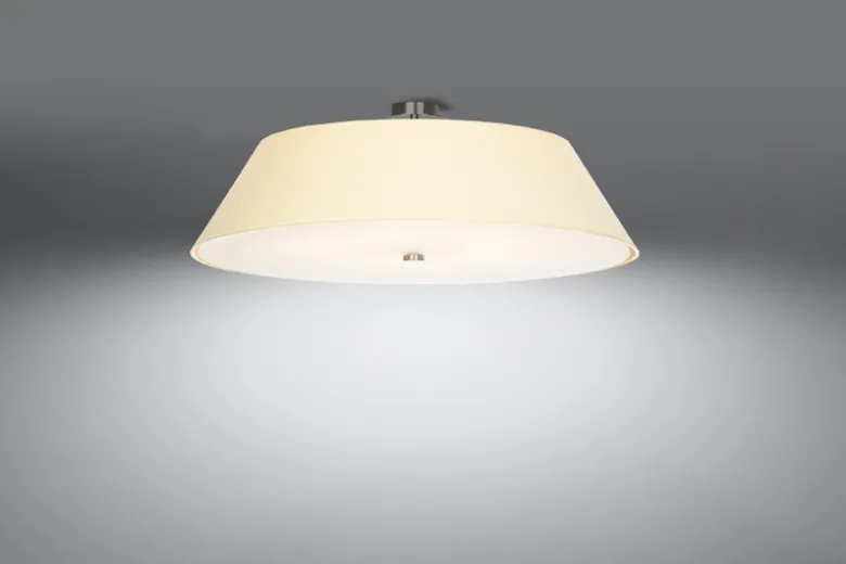 Aplique de techo VEGA 60 blanco, E27