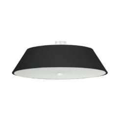 Aplique de techo VEGA 70 negro, E27