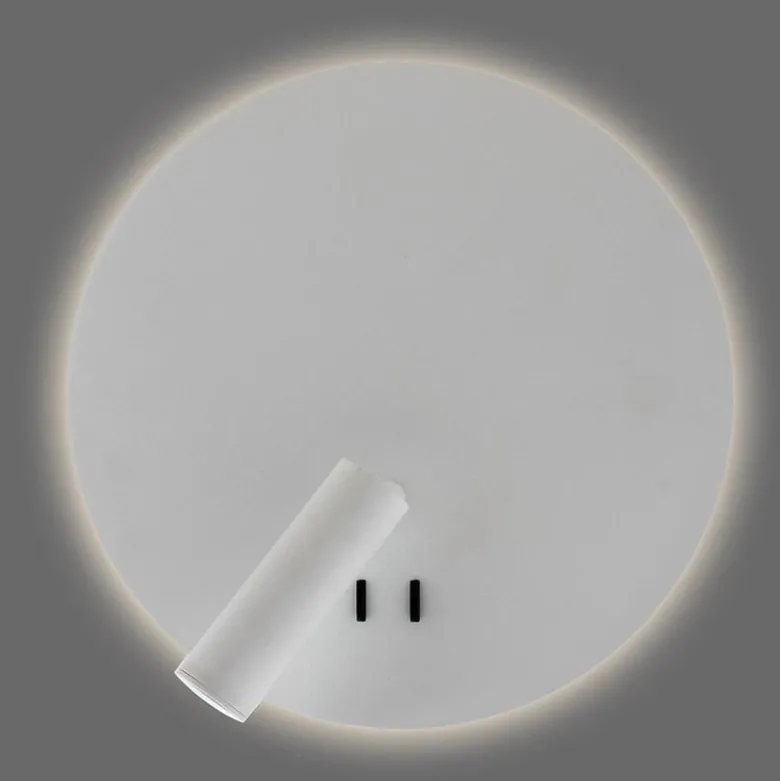 Aplique Led ARTNOS Ø250mm, 3+5W, blanco