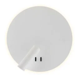 Aplique Led ARTNOS Ø250mm, 3+5W, blanco