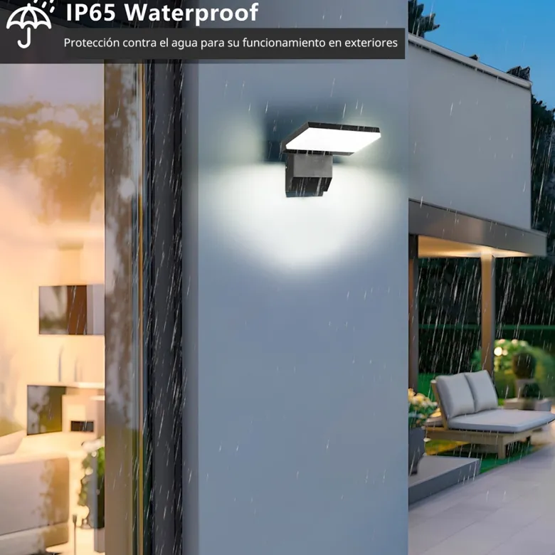 Aplique LED de Pared TOR 17W - Alta Resistencia IP65 para Exterior