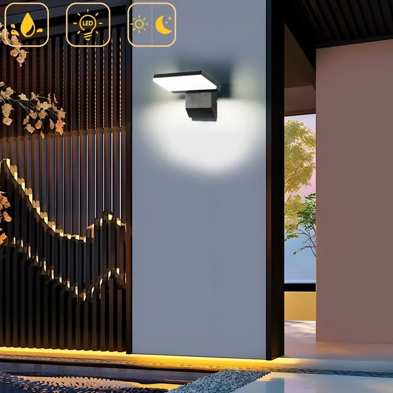Aplique LED de Pared TOR 17W - Alta Resistencia IP65 para Exterior