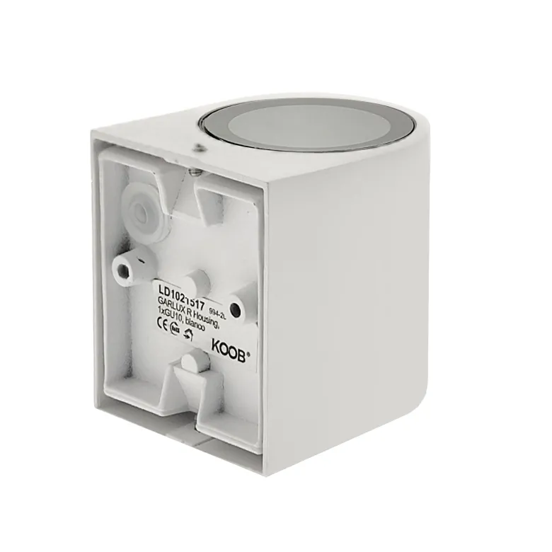 Aplique Led GARLUX R Housing GU10, Blanco