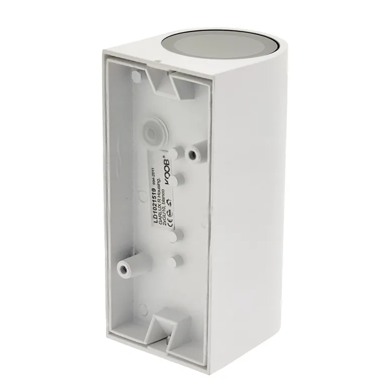 Aplique Led GARLUX R Housing 2xGU10, Blanco