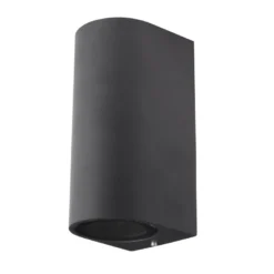 Aplique Led GARLUX R Housing 2xGU10, Negro