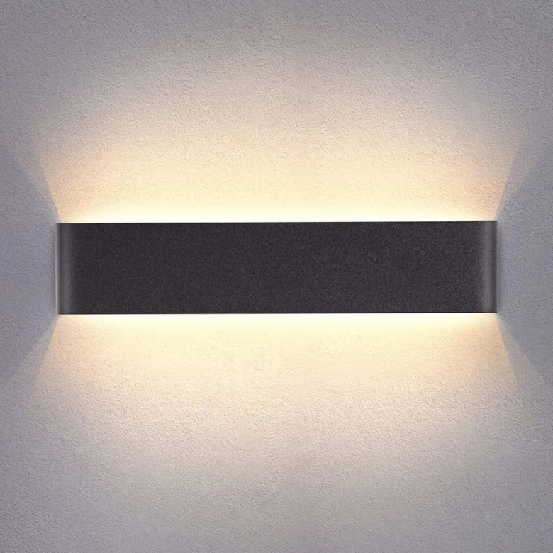 Aplique Led KLAN 410, 14W, negro