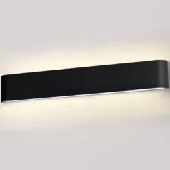 Aplique Led KLAN 720, 24W, negro