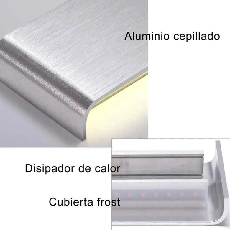 Aplique Led KLAN 410, 14W, silver