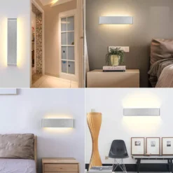 Aplique Led KLAN 720, 24W, silver