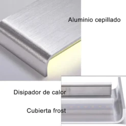 Aplique Led KLAN 720, 24W, silver