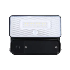 Aplique LED SOLAR TAZ 30W, sensor PIR, batería reemplazable, Litio 3,7V - 2000mAH
