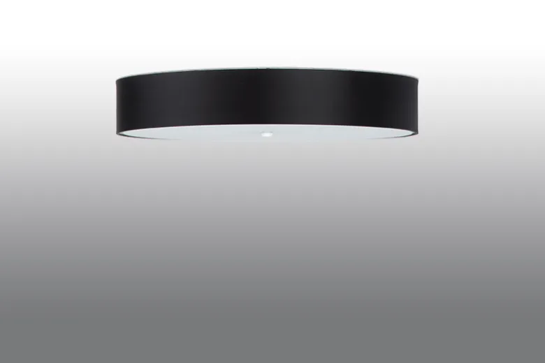 Aplique para techo SKALA 80 negro, E27