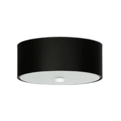 Aplique para techo SKALA 30 negro, E27