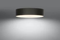 Aplique para techo SKALA 50 negro, E27