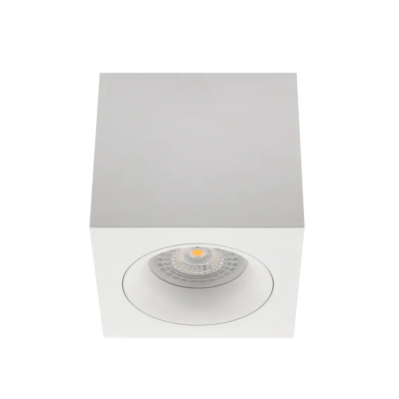 ARKOI Housing GU10, Aplique cuadrado techo blanco