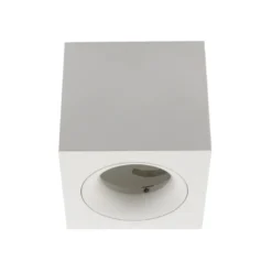 ARKOI Housing GU10, Aplique cuadrado techo blanco