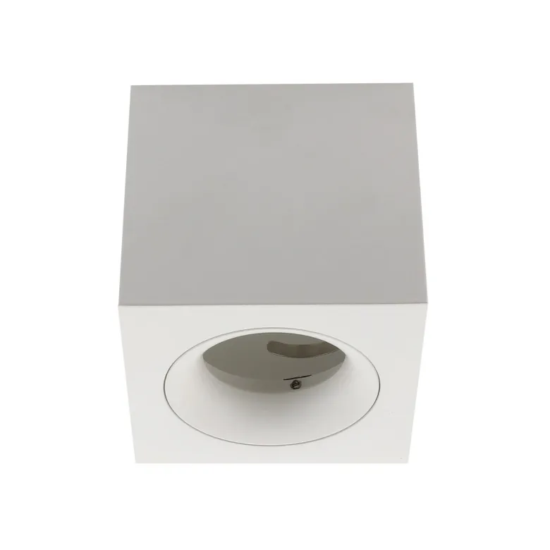 ARKOI Housing GU10, Aplique cuadrado techo blanco