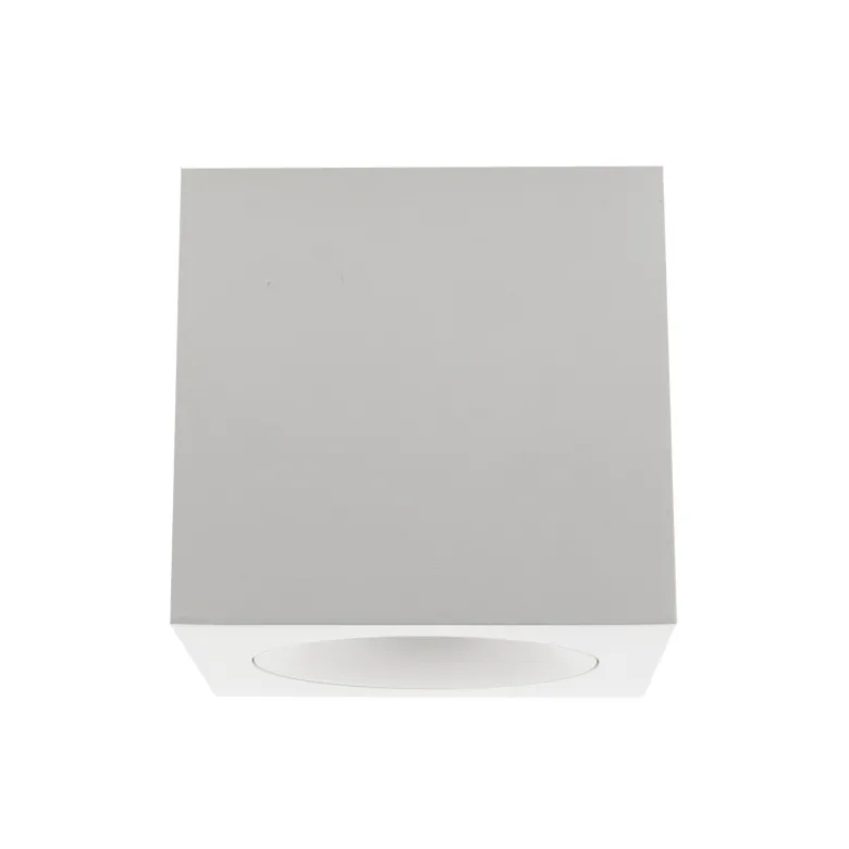 ARKOI Housing GU10, Aplique cuadrado techo blanco