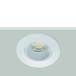 Aro Downlight SPARV Circular Basculante para Bombilla LED GU10, UGR17