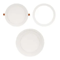 Aro Supletorio para Downlight Ø208-255mm, silver