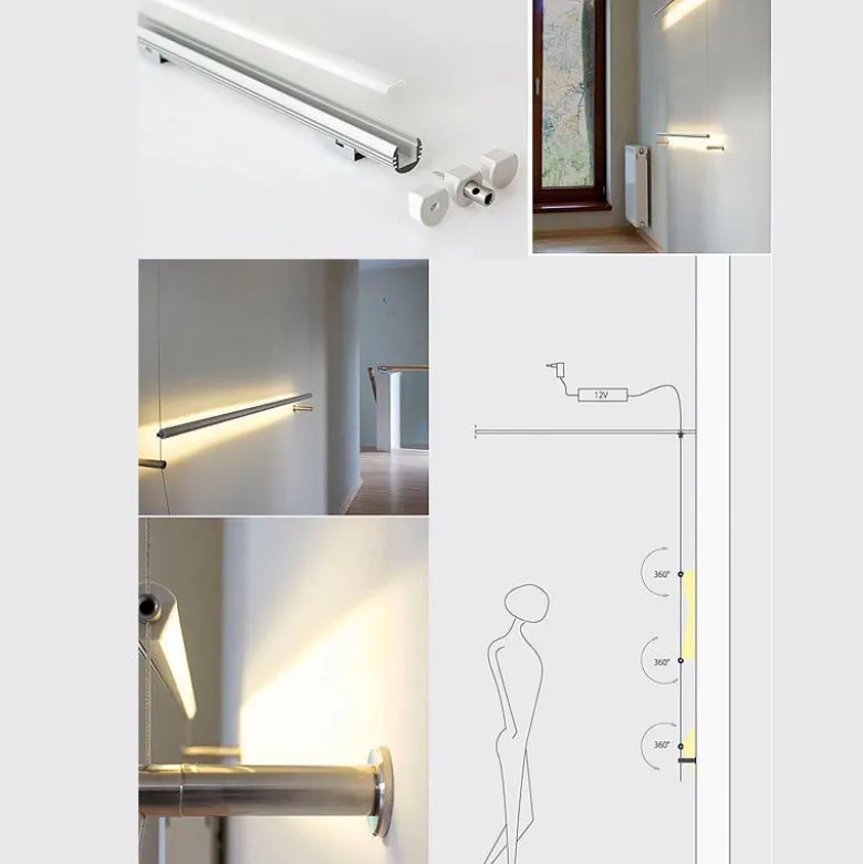 Barra lineal LED KROB, 43W, DC24V, 200cm