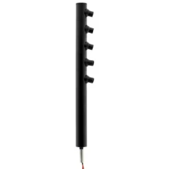 Barra Lineal VITRALUX CREE, 5x1W, Negro