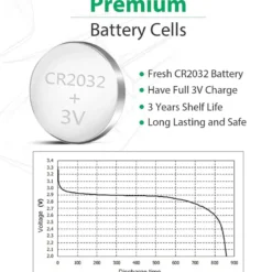Batería de Litio CR2032 3V