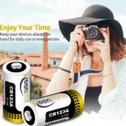 Batería Litio CR123A 3V 1600mAh