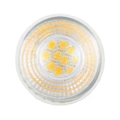 Bombilla dicroica LED GU10 SMD, 60º, 7W, Regulable