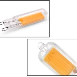 Bombilla G9, COB, 10W, 360º