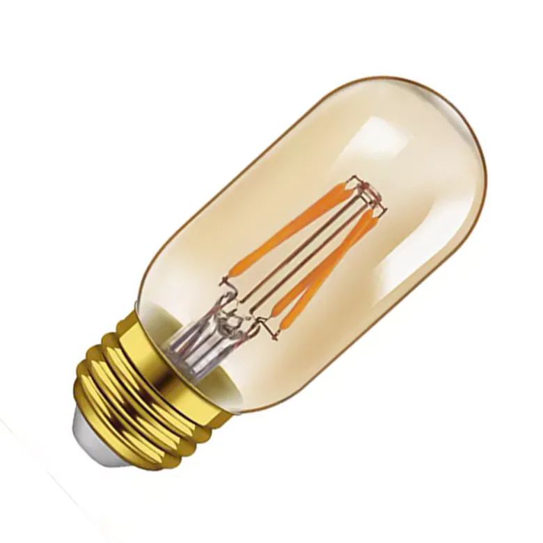 Bombilla Led E27 COB filamento GOLD 4W, Ø45x110mm, Regulable