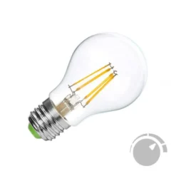 Bombilla Led E27 COB filamento 4W, Regulable