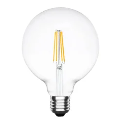 Bombilla Led E27 COB filamento 8W, Ø125x176mm, Regulable