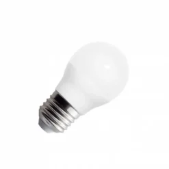 Bombilla LED E27 esférica G45, 220º, 5W