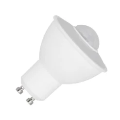 Bombilla LED GU10 con sensor de movimiento PIR, 6W