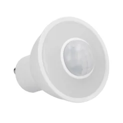 Bombilla LED GU10 con sensor de movimiento PIR, 6W