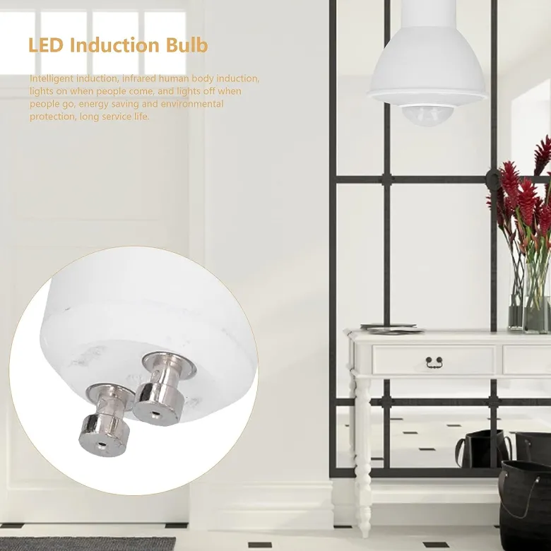 Bombilla LED GU10 con sensor de movimiento PIR, 6W