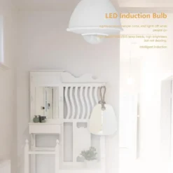 Bombilla LED GU10 con sensor de movimiento PIR, 6W