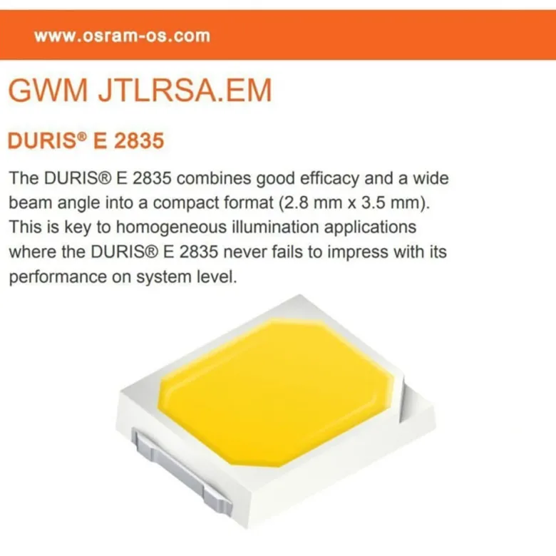 Bombilla LED GU10, 110º, OSRAM Chip, 10W