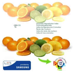 Bombilla LED GU10, 6W, 145Lm/W,38º, Samsung