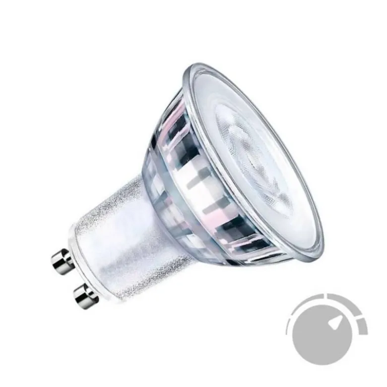 Bombilla LED GU10, 8W, 24º, SMD1A1A, 1200lm, CRI 98, regulable