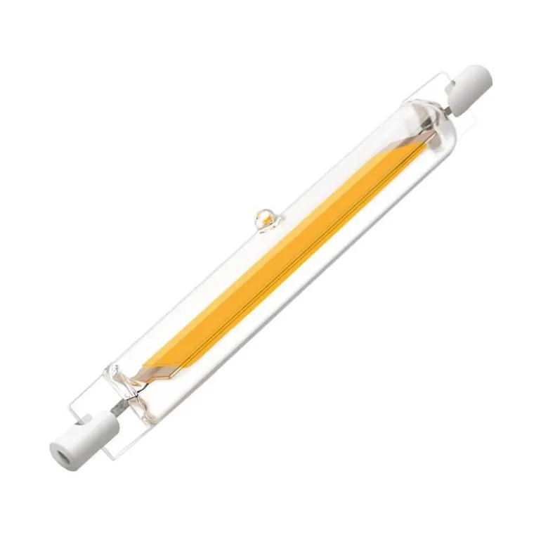 Bombilla LED R7S, 8W, COB, 360º, 118mm