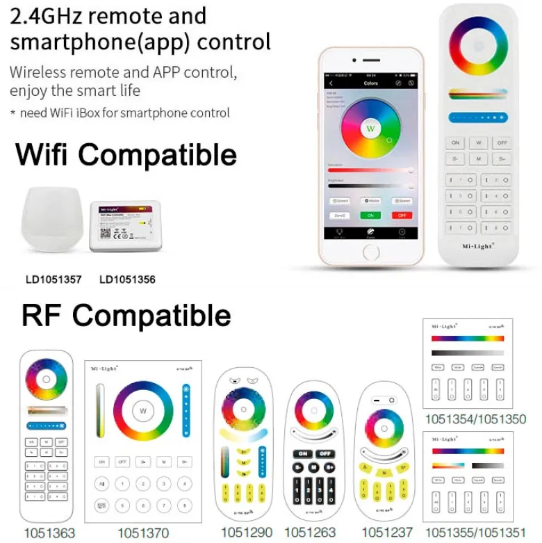 Bombilla LED WiFi E14 Bulb 5W RGB+CCT
